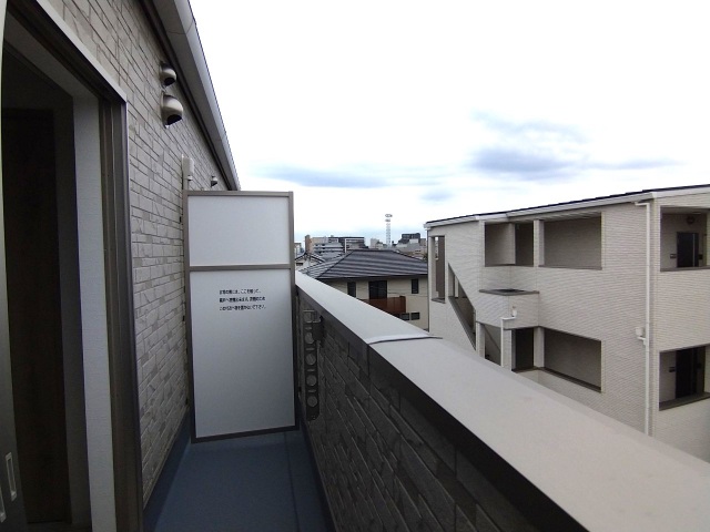 バルコニー　3F眺望