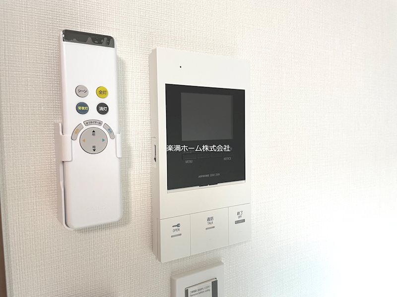 セキュリティ　モニターホンで安心♪