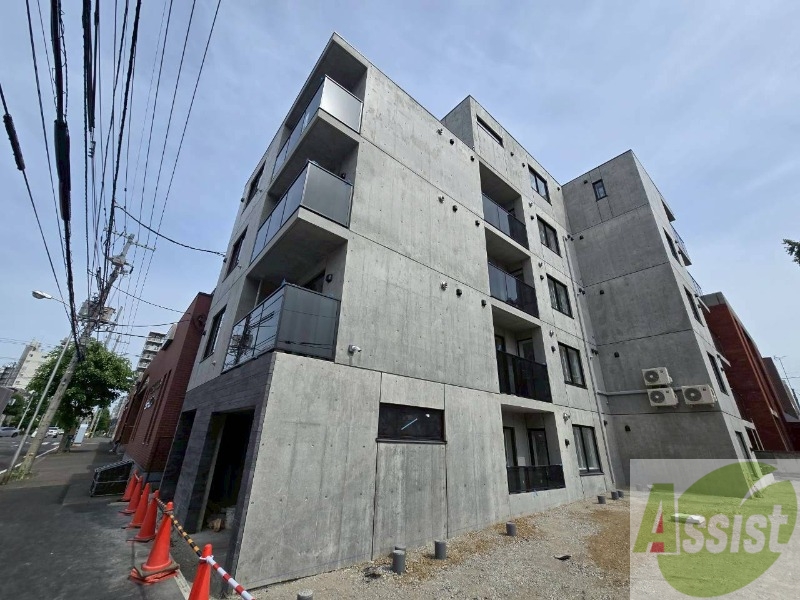建物外観　札幌市中央区南１７条「仮）カペラアイン」