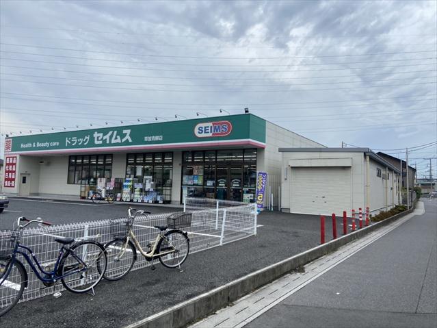 ドラックストア　ドラッグセイムス草加青柳店（ドラッグストア）まで320m