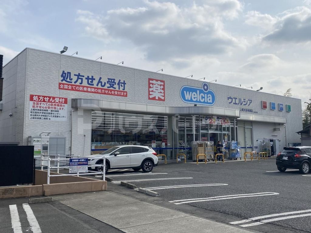 ドラックストア　ウエルシア上尾大谷本郷店（ドラッグストア）まで370m