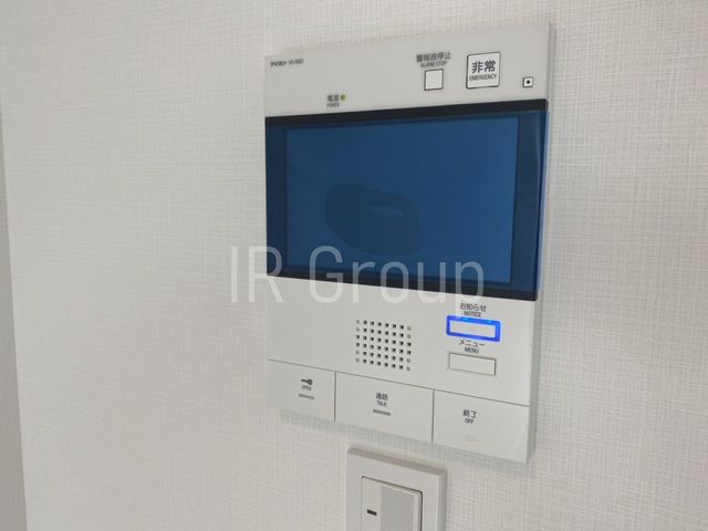 セキュリティ　モニター付きインターホン