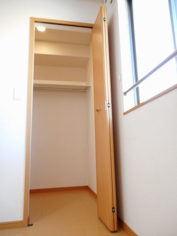 収納　収納があります