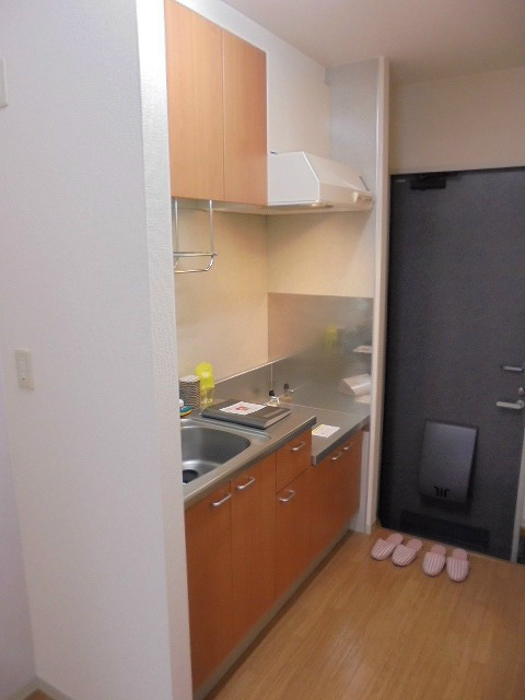 キッチン　写真は102号室です。
