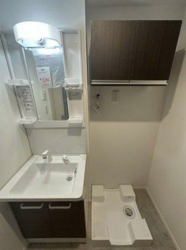 洗面設備　同施工タイプ画像
