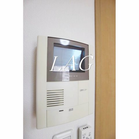 セキュリティ　モニター付インターホンです。