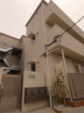 建物外観　ペット一緒に住めるアパートです。