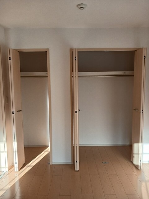 収納　収納豊富でお部屋を広くお使いいただけます。