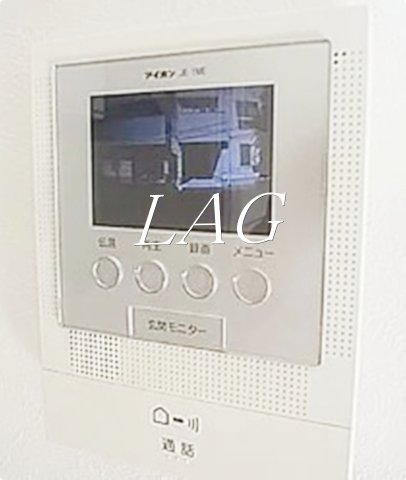 セキュリティ　モニター付きインターホンです。