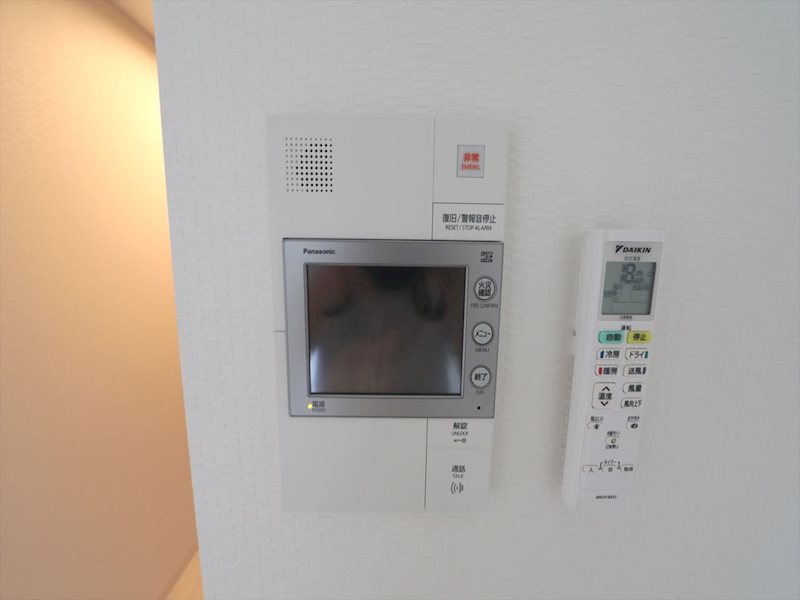 セキュリティ　ＴＶモニター付インターホン