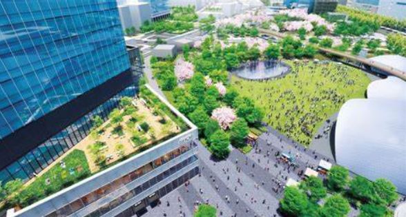 公園　グラングリーン大阪（公園）まで913m