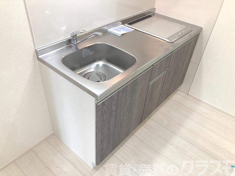 キッチン　２口ＩＨシステムキッチン♪