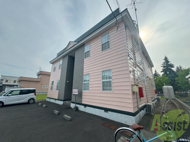 建物外観　札幌市北区あいの里３条「メゾンエスポワール」
