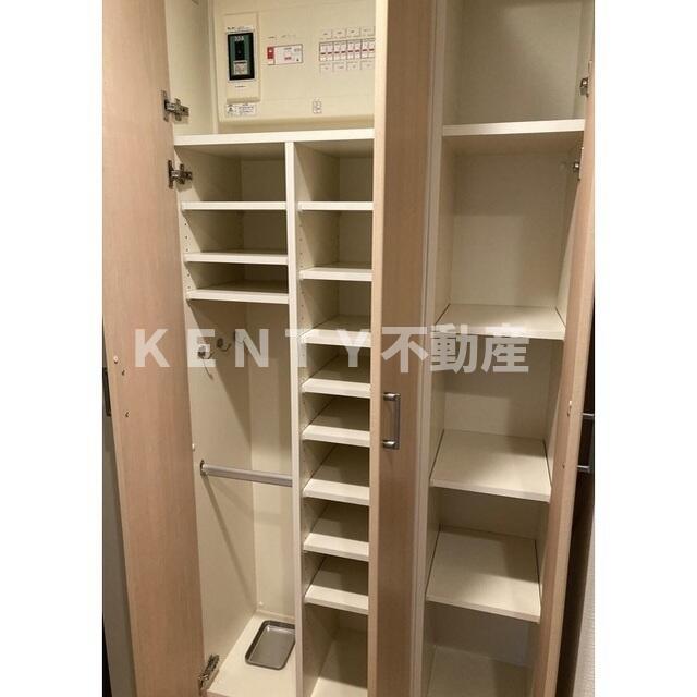 収納　収納があります