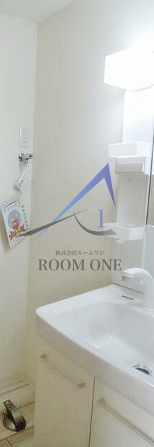 洗面設備　洗面台です。
