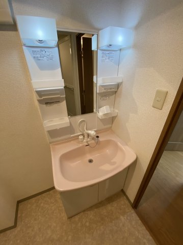 洗面設備　※別部屋参考画像です。