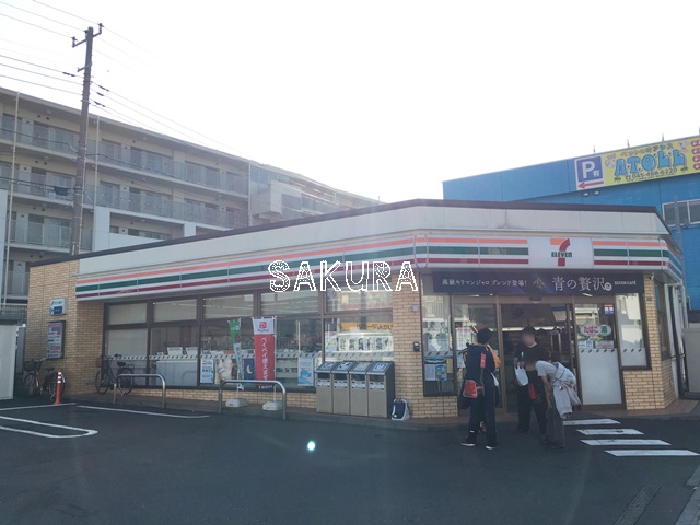 コンビニ　セブン-イレブン 横浜片倉５丁目店（コンビニ）まで380m