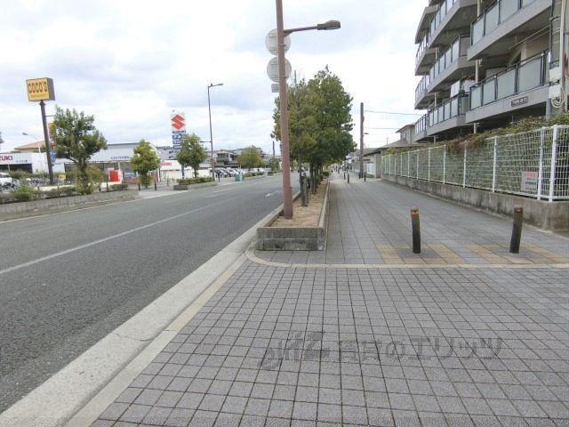 眺望　前面道路