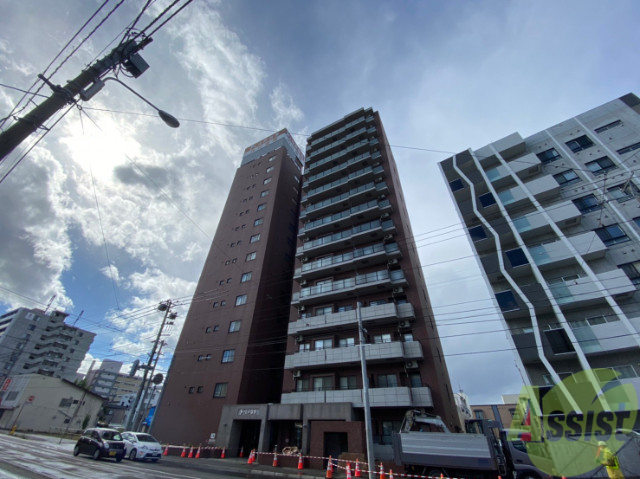 建物外観　札幌市中央区南１０条西「ドミ山鼻拾条」