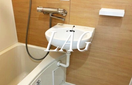 洗面設備　洗面台です。