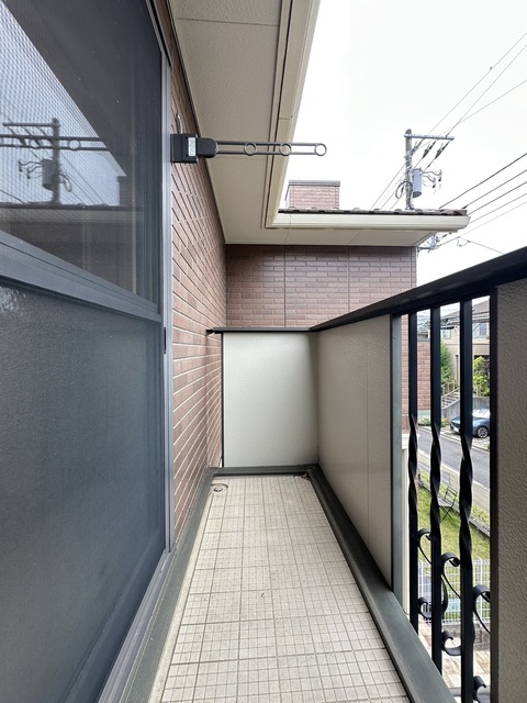 バルコニー　別部屋参考写真です