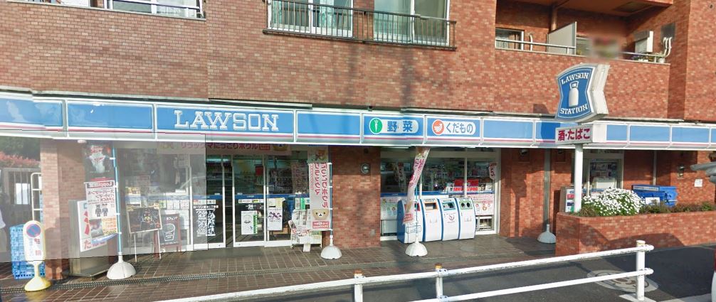 コンビニ　ローソン 弦巻二丁目店（コンビニ）まで35m