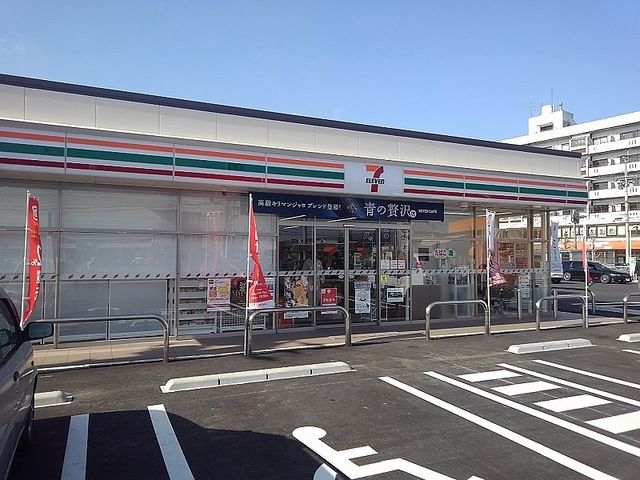 コンビニ　セブンイレブン 杵築塩田店（コンビニ）まで800m
