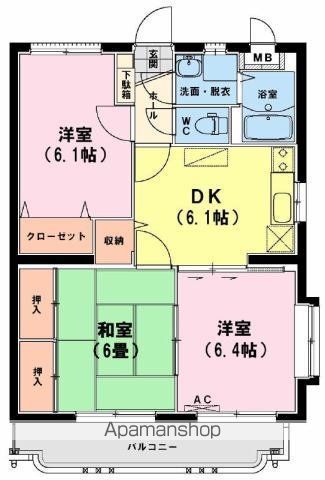 ユーミーいちまるIIの間取り写真