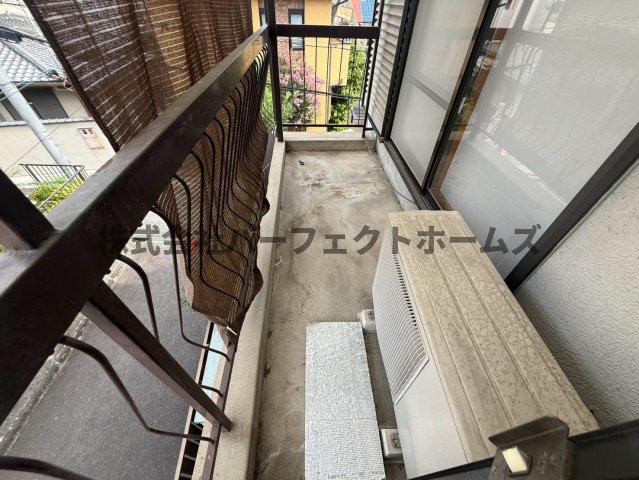 バルコニー　落ち着いた時間を過ごせるバルコニーです