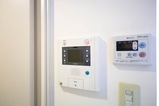 セキュリティ　※別部屋の写真です