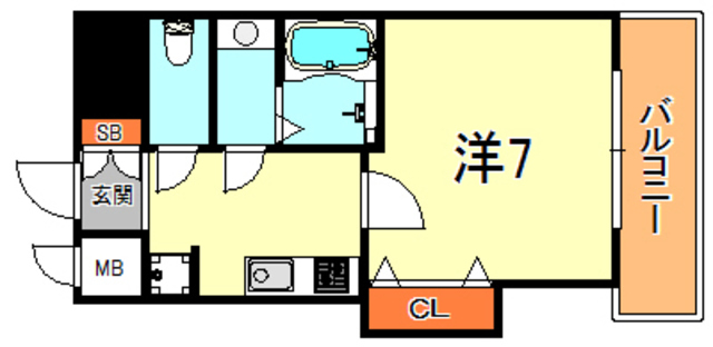 LUXE芦屋南の間取り写真