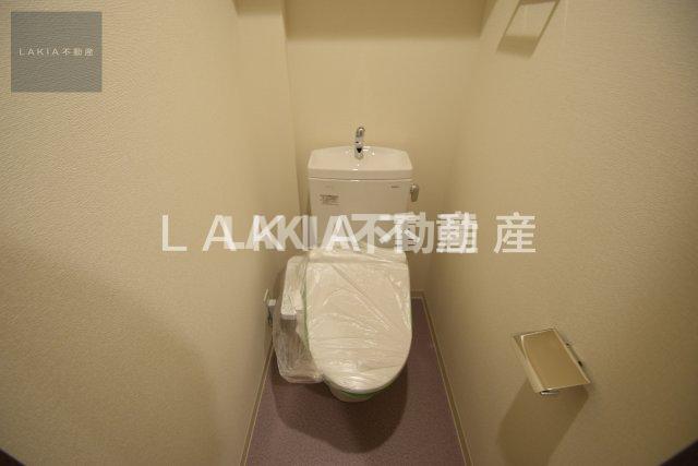 プレサンスTHE TENNOJI 逢坂トゥルーのトイレ写真