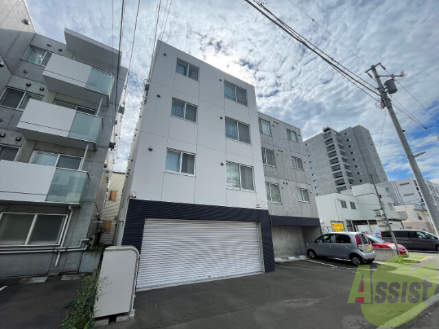 建物外観　札幌市中央区北７条「マルベリー」