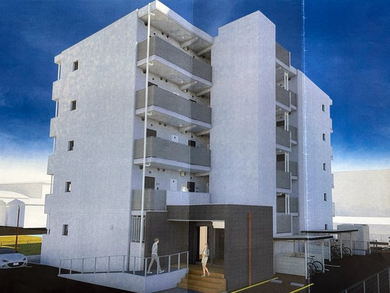 建物外観　完成パース