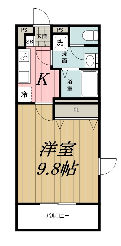 リブリ・クレール蘇我壱号館の間取り写真