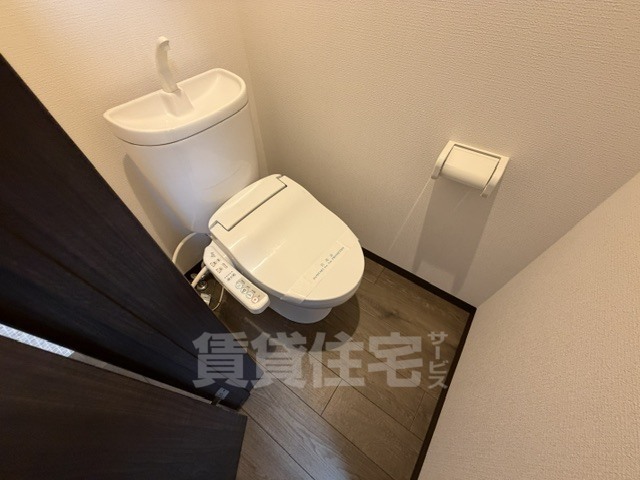 南海高野線 三国ケ丘駅 徒歩11分 2階建 築55年のトイレ写真
