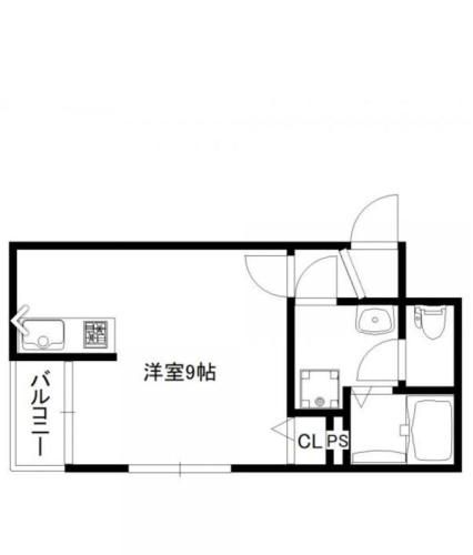 西鉄天神大牟田線 大橋駅 徒歩16分 2階建 築5年の内装写真