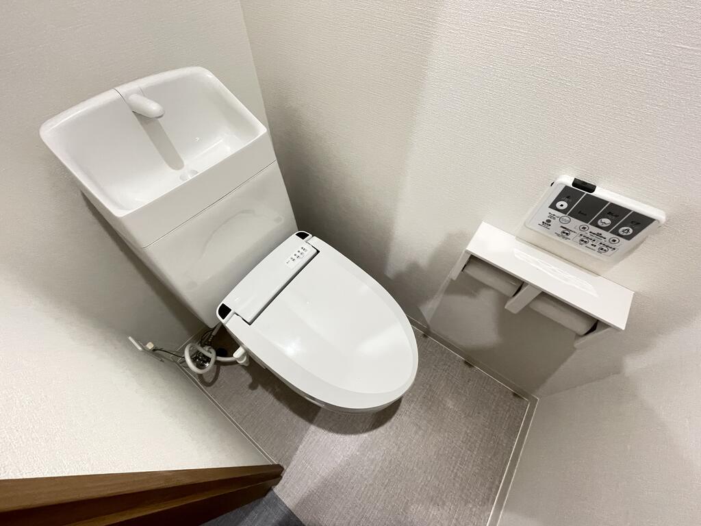 西鉄天神大牟田線 大橋駅 徒歩16分 2階建 築5年のトイレ写真