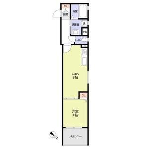 CASA CALMA南江口の間取り写真