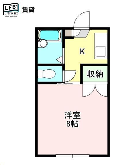 コンフレールサエキIIの間取り写真