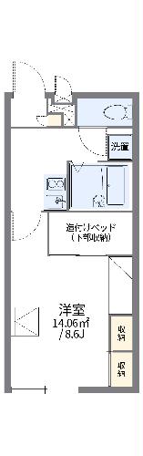 レオパレスジョイアスIの間取り写真