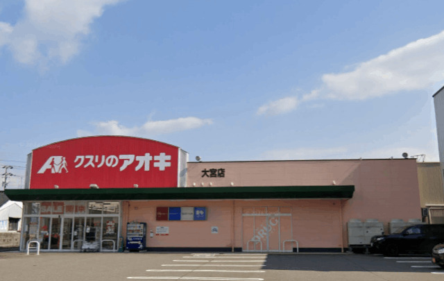 ドラックストア　クスリのアオキ大宮店（ドラッグストア）まで266m