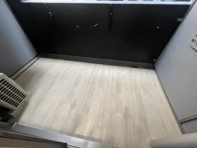 バルコニー　広々としたバルコニーです