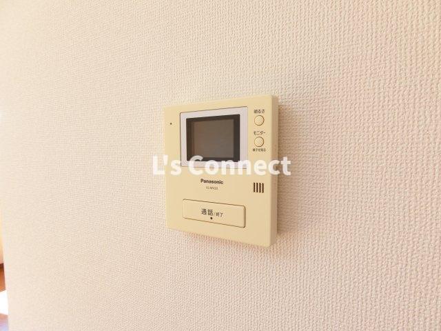 セキュリティ　突然の来客もＴＶモニターホンでしっかり確認。