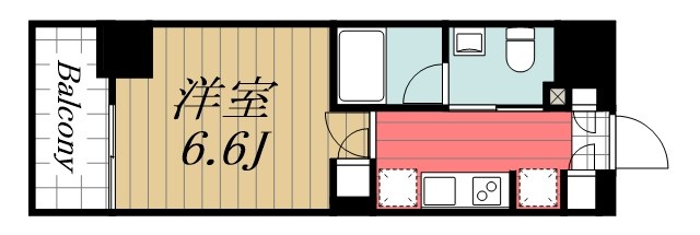 ＪＲ京葉線 千葉みなと駅 徒歩3分 13階建 築19年の間取り写真
