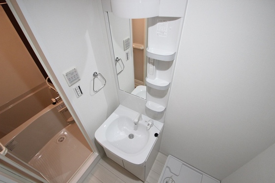 洗面設備　※２Ｆの同号室のお部屋です
