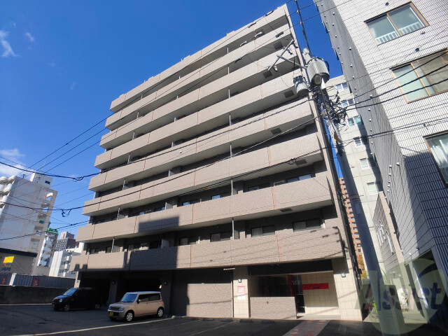 建物外観　札幌市中央区南５条西「サンクルミエール大通南」