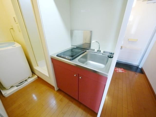 レオパレス光の杜のキッチン写真