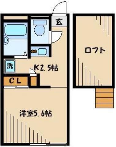 レオパレス光の杜の間取り写真