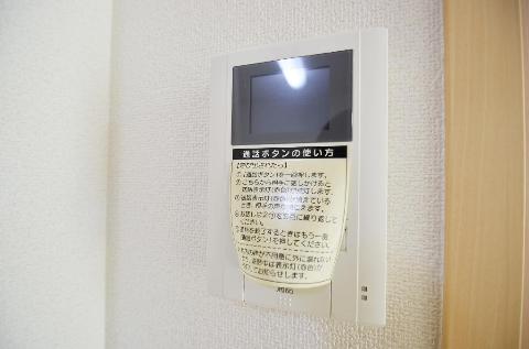 セキュリティ　カメラ付インターホン（イメージ）